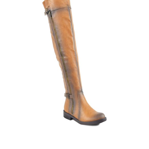 WOMEN'S RUSTIC KNEEE HIGH BOOT - Picture 2 of 4